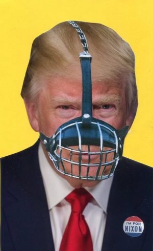 Oliver Dunne & Siobhán McCooey: Pocket Presidents: Muzzled Trump